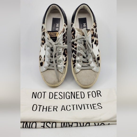 Golden Goose Hi Star Sneakers Leopard - Picture 1 of 13